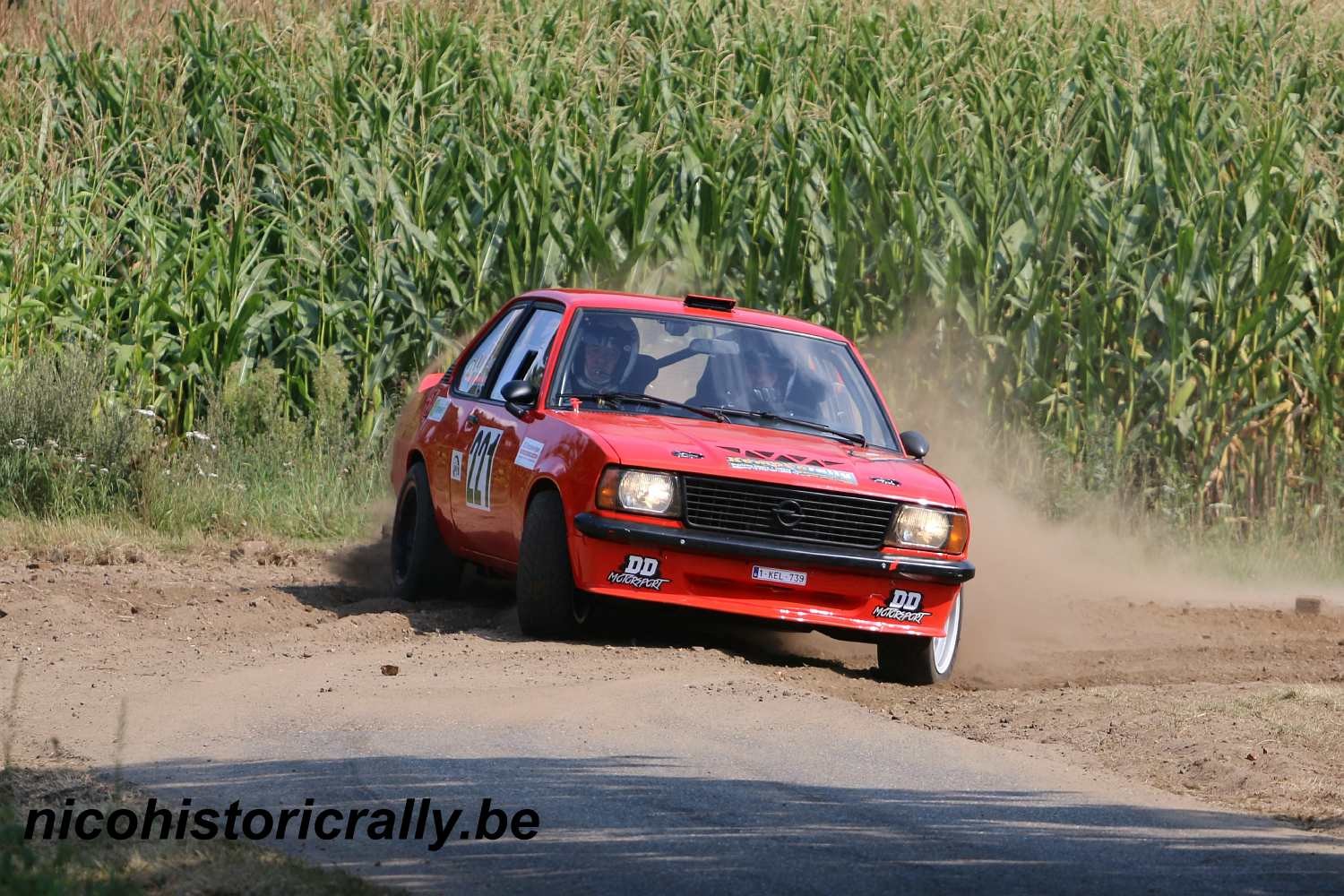 Wedstrijdverslag Paul en Simon Puype in de Short Rally van Kasterlee.