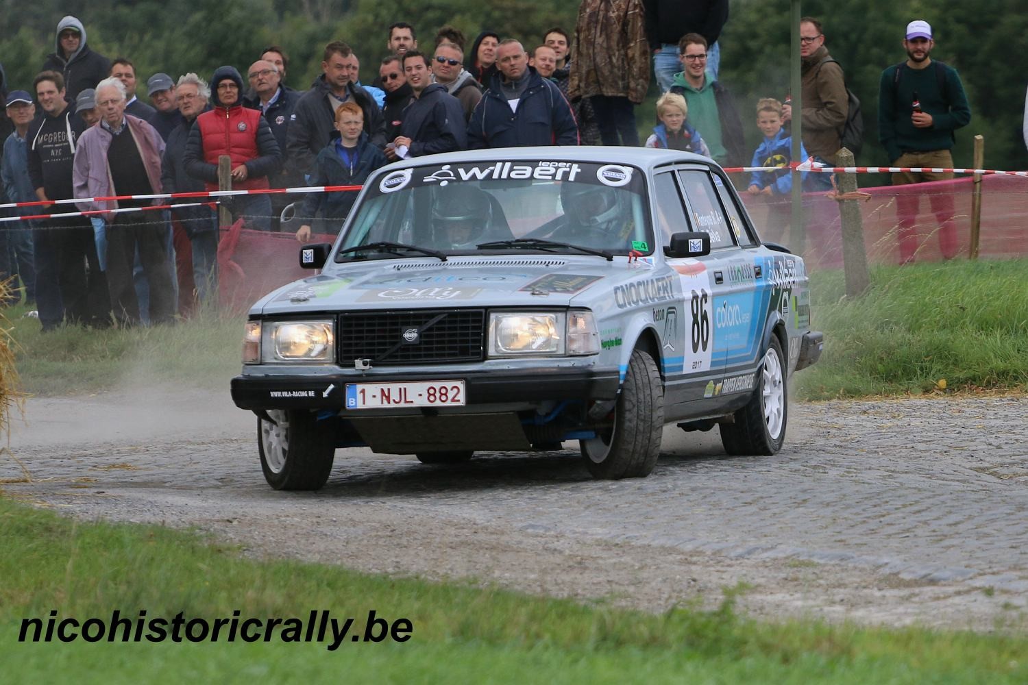 Bram Fonteyne ook van de partij in de Rally van Zuid-Limburg .