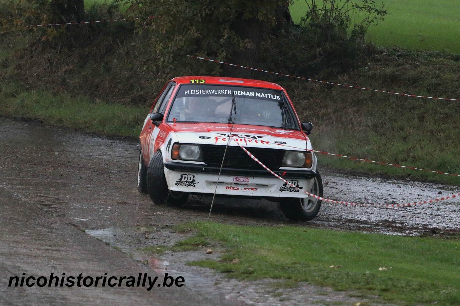 Wedstrijdverslag Paul en Simon Puype in de Rally van Zuid-Limburg.