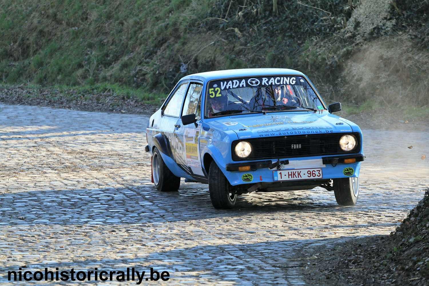 Wedstrijdverslag Franklin Temperville in de Rally van Haspengouw.