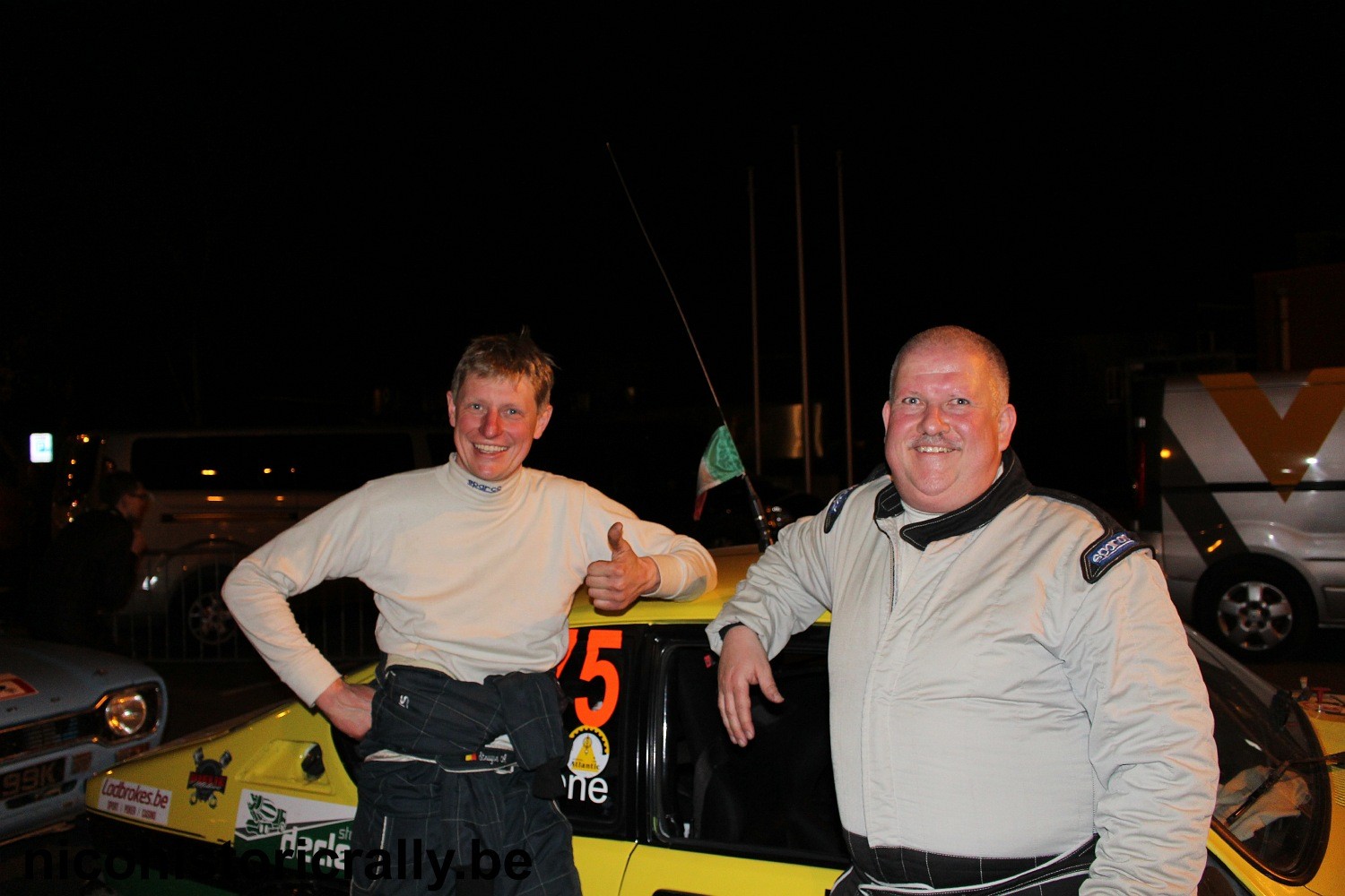 Wedstrijdverslag Adri Struyve en Geert Vanluchene in de TAC Rally.