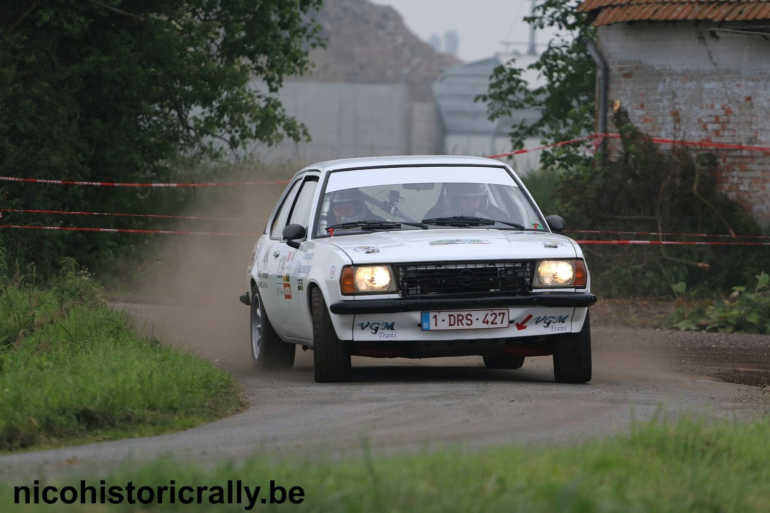 Wedstrijdverslag Eddy van Geert in de Rally van Wervik.