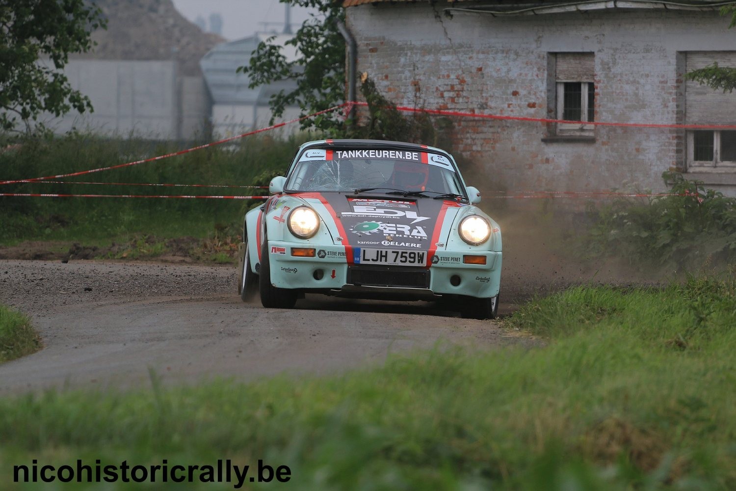 Wedstrijdverslag Patrick Mylleville en Sharon Mylleville in de Rally van Wervik.