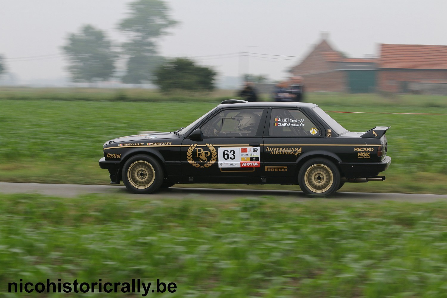 Wedstrijdverslag Alliet Timothy en Claeys Valerie in de Rally van Wervik.