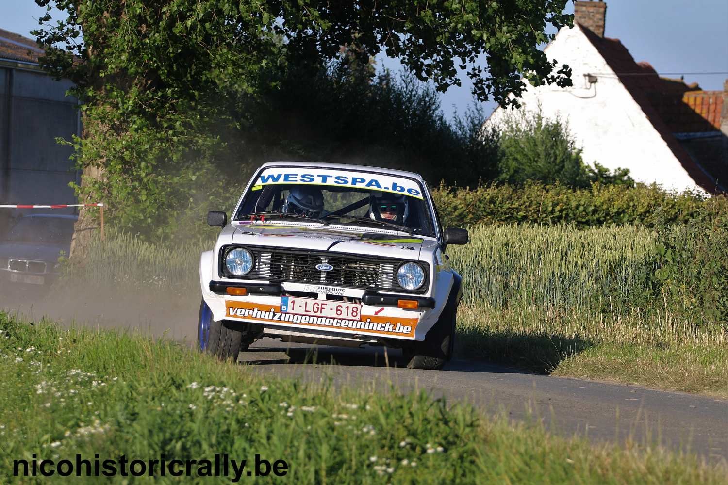 Vooruitblik Sascha oosterlinck en Bjorn Verhamme voor de komende Rally van Ieper.