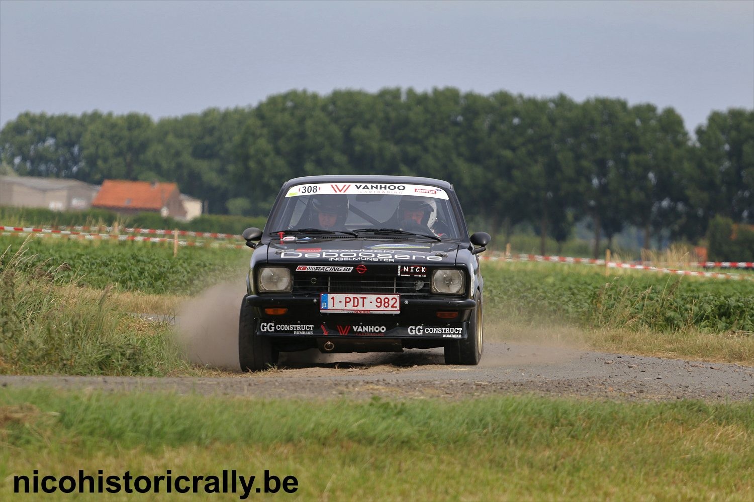 Wedstrijdverslag Danny Vancoillie in de Rally van Ieper.