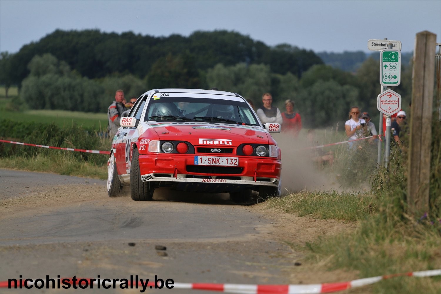 Wedstrijdverslag Stefaan Stouf en Joris Erard in de Fia Historic Rally.