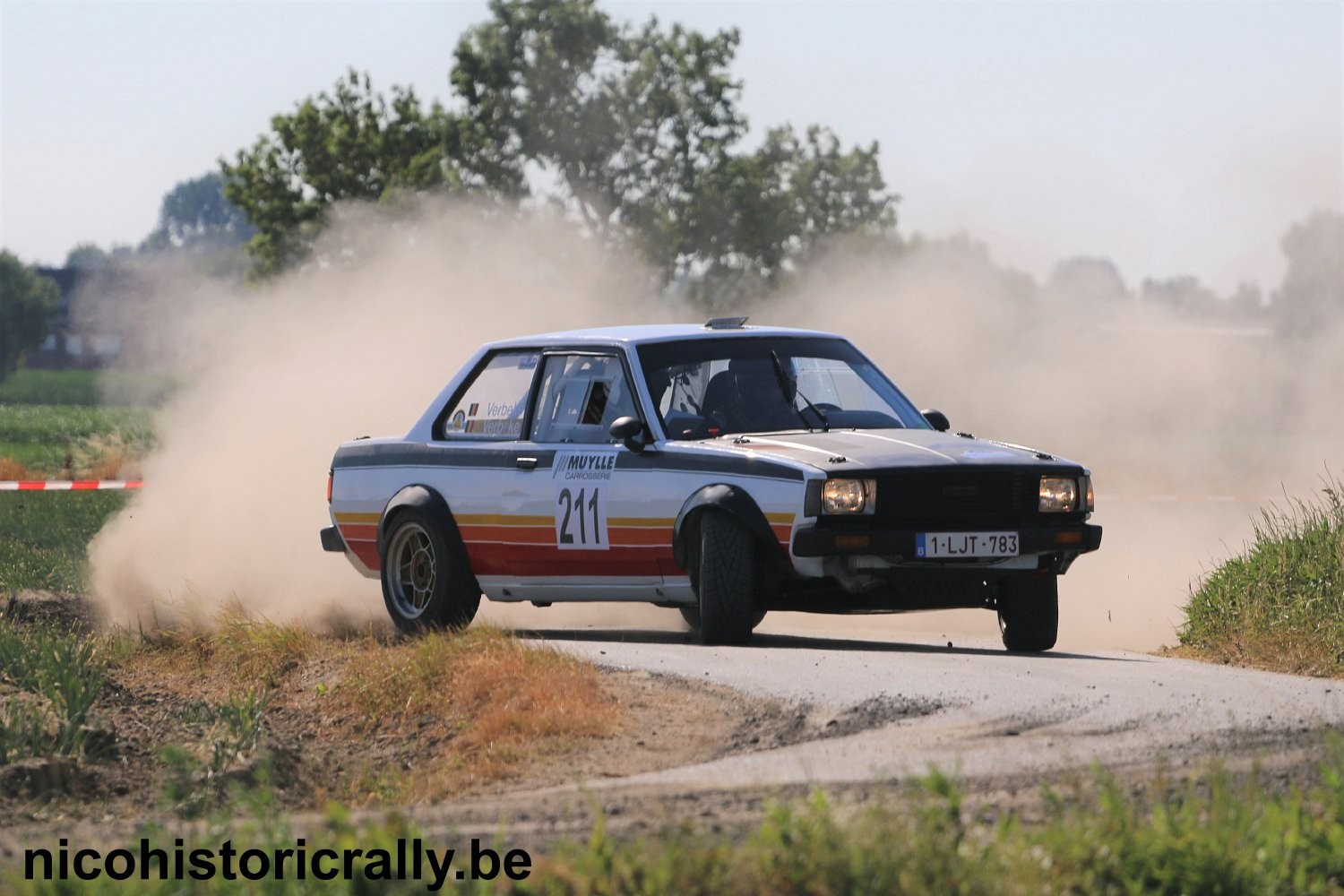 Wedstrijdverslag Fangio en Brecht Verbeke in de TBR Rallysprint.