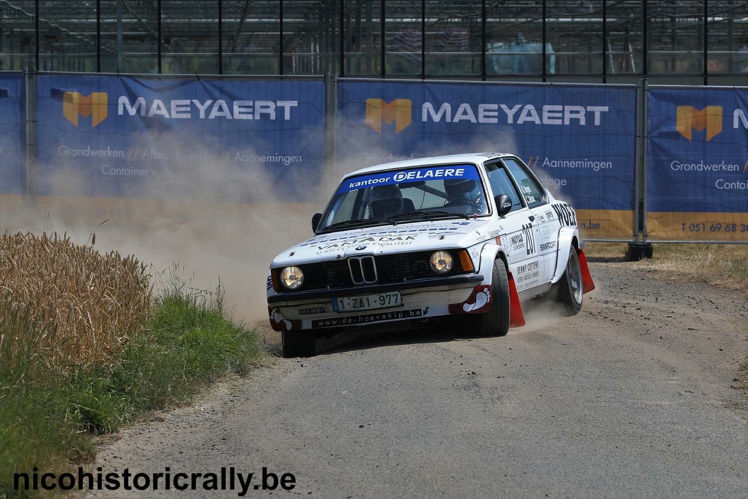 Preview Solré st Géry rallyesprint DCC team : Claude en zoon Colin Debue samen aan de start.