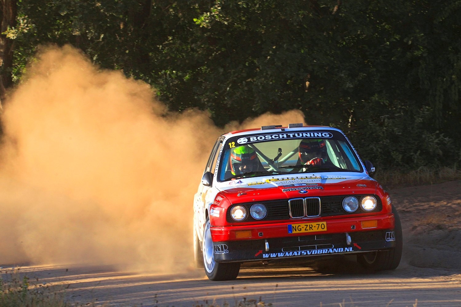 Wedstrijdverslag Mats van den Brand en Eddy Smeets in de GTC Rally.