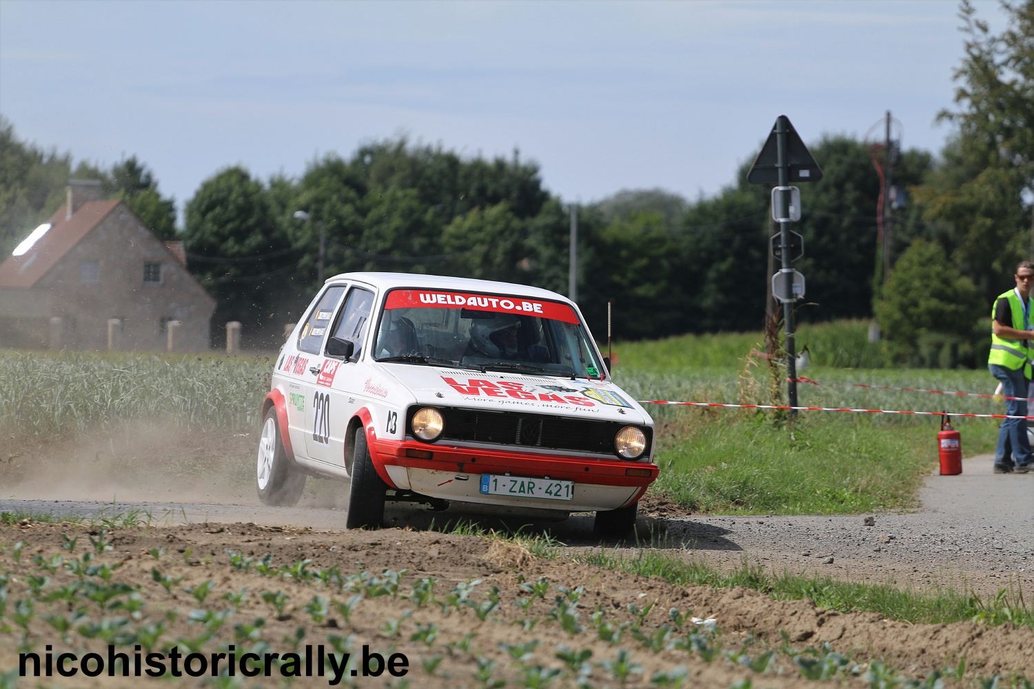 Wedstrijdverslag Kris en Joren Willaert in de Rally van Staden.