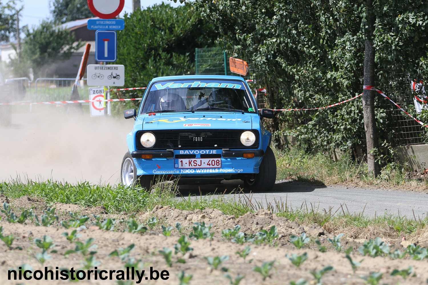 Wedstrijdverslag Bjorn Hamiaux en Charlotte Lycke in de Rally van Staden.