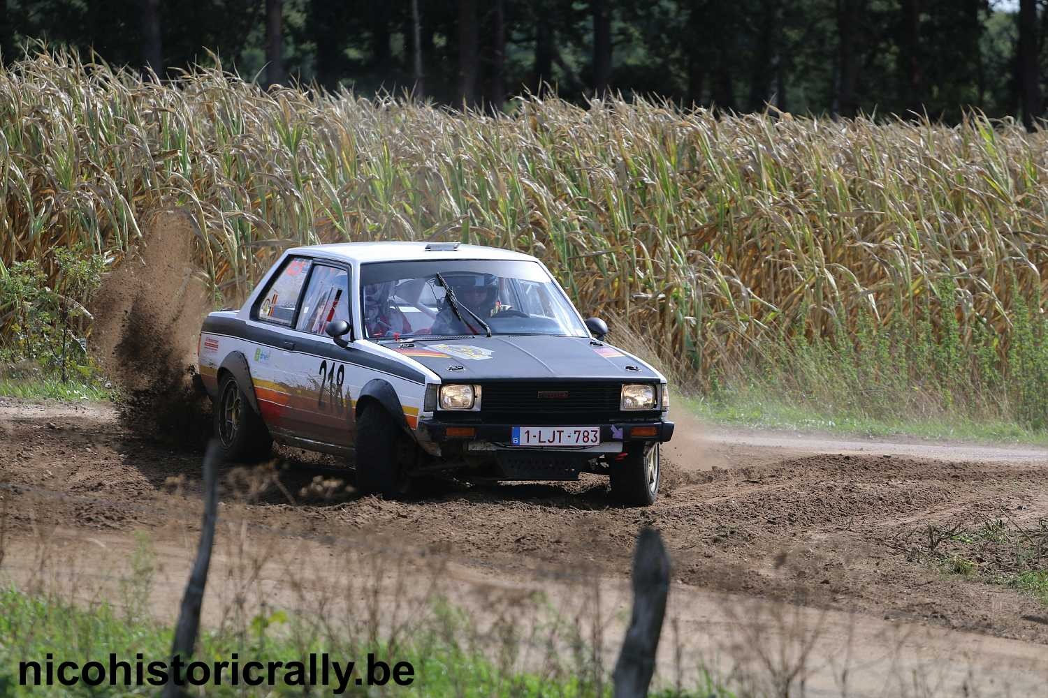 Wedstrijdverslag Fangio Verbeke in de Short Rally van Kasterlee.