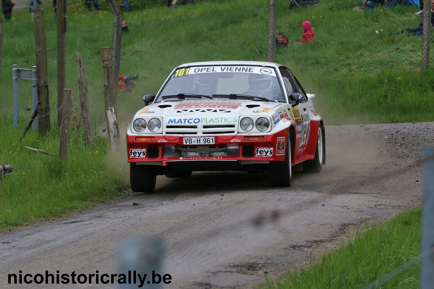 Precies 30 jaar na zijn nationale titel, is Paul Lietaer met dezelfde Opel Manta 400 opnieuw Belgisch kampioen