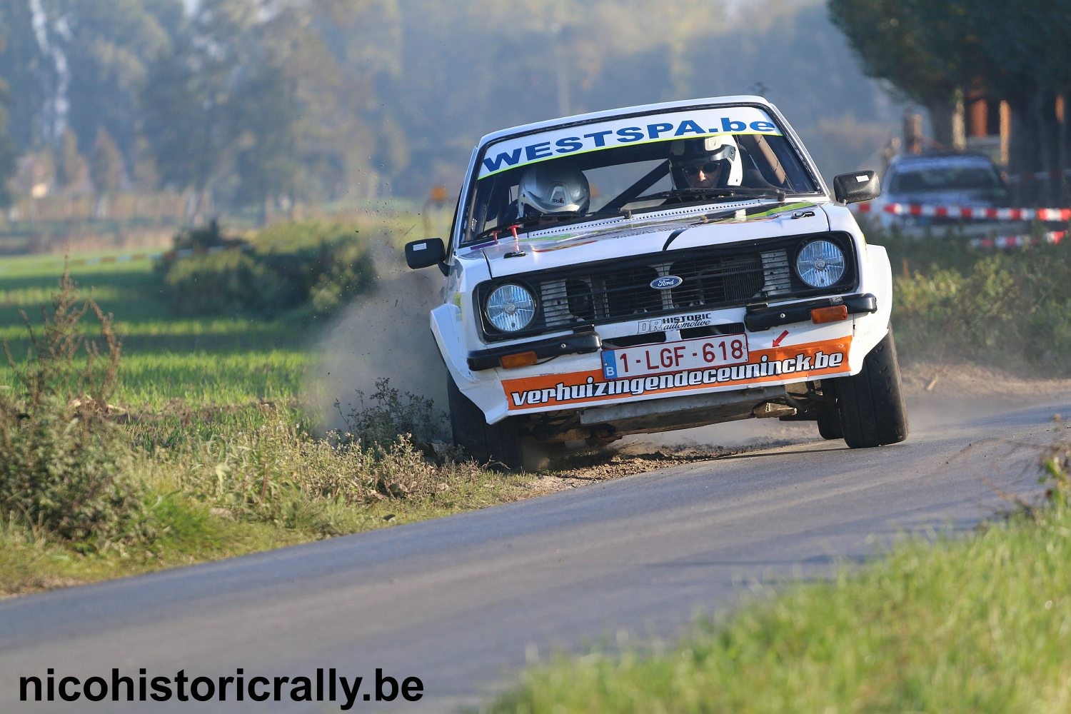 Sascha Oosterlinck wil vooral eens uitrijden in de Rally van Kortrijk.