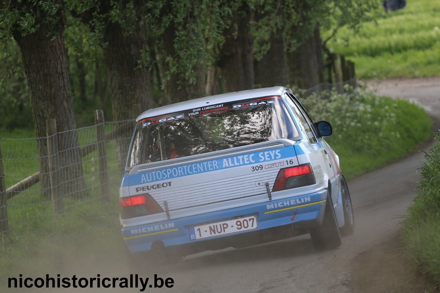 Wedstrijdverslag Frederik Benouwt en Axel Vandroemme in de Monteberg Rally.