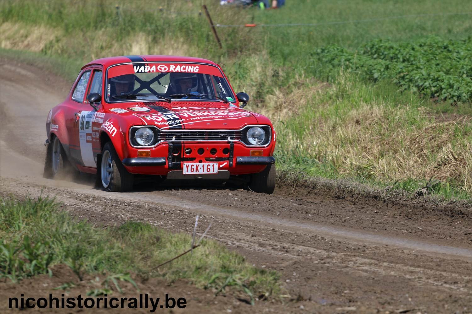 Wedstrijdverslag Koen Verhaeghe en Robbe Ghesquiere in de Rally van Wervik.