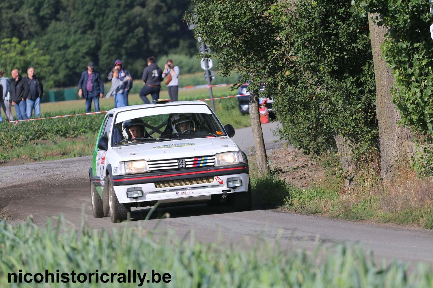 Wedstrijdverslag Roel Raecke en Sven Vanquaethem in de Rally van Staden.