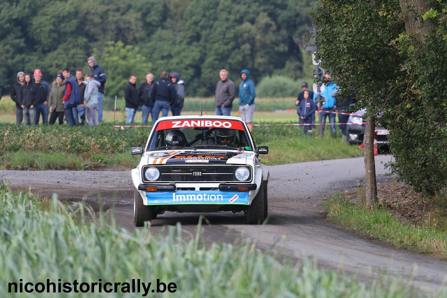 Wedstrijdverslag Mathieu Lietaer en Elien Verhaeghe in de Rally van Staden.