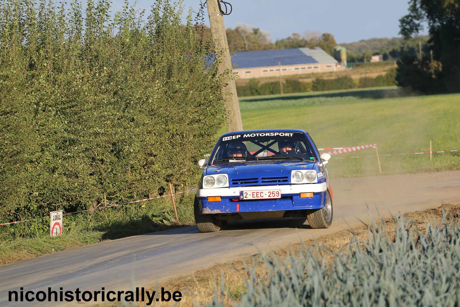 Wedstrijdverslag Ryan Vanthournout in de Hemicuda Rally: De eindmeet halen was onze doelstelling !