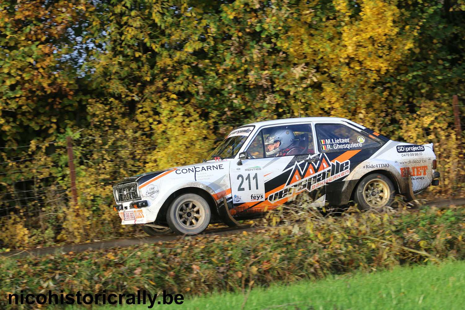 Wedstrijdverslag Mathieu Lietaer in de 6 Uren Van Kortrijk: Al bij al een geslaagd wederoptreden in de rallysport !