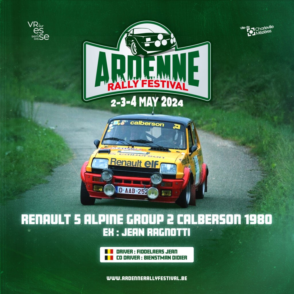 Programma ARDENNE RALLY FESTIVAL !