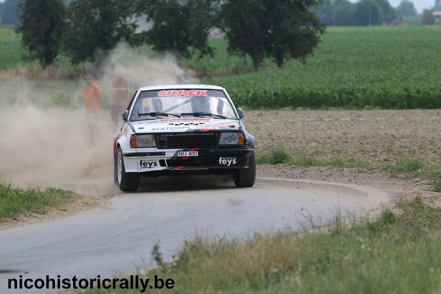 Voorbeschouwing Short Rally van Moorslede: Paul Lietaer favoriet in zijn Opel Ascona 400 !