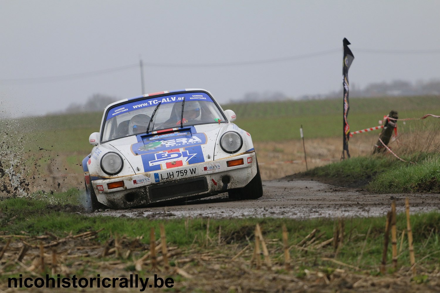 Wedstrijdverslag Patrick en Sharon Mylleville in de Short Rally van Moorslede: zeer tevreden met onze 3de plaats !