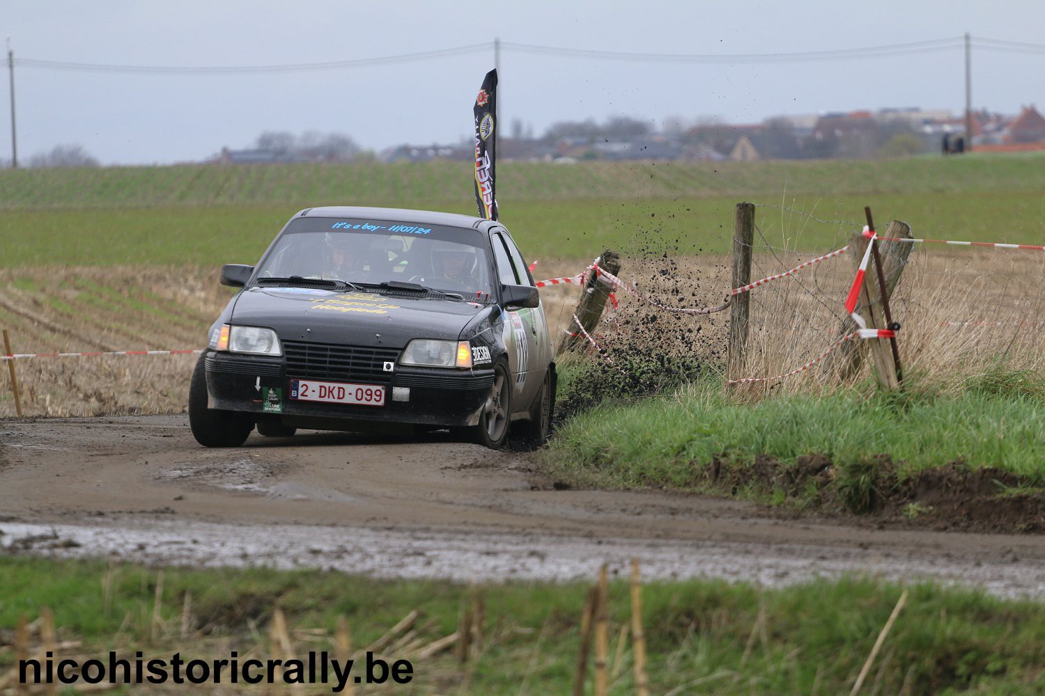 Wedstrijdverslag Glenn Lambert in de Short Rally van Moorslede: derde in de klasse !