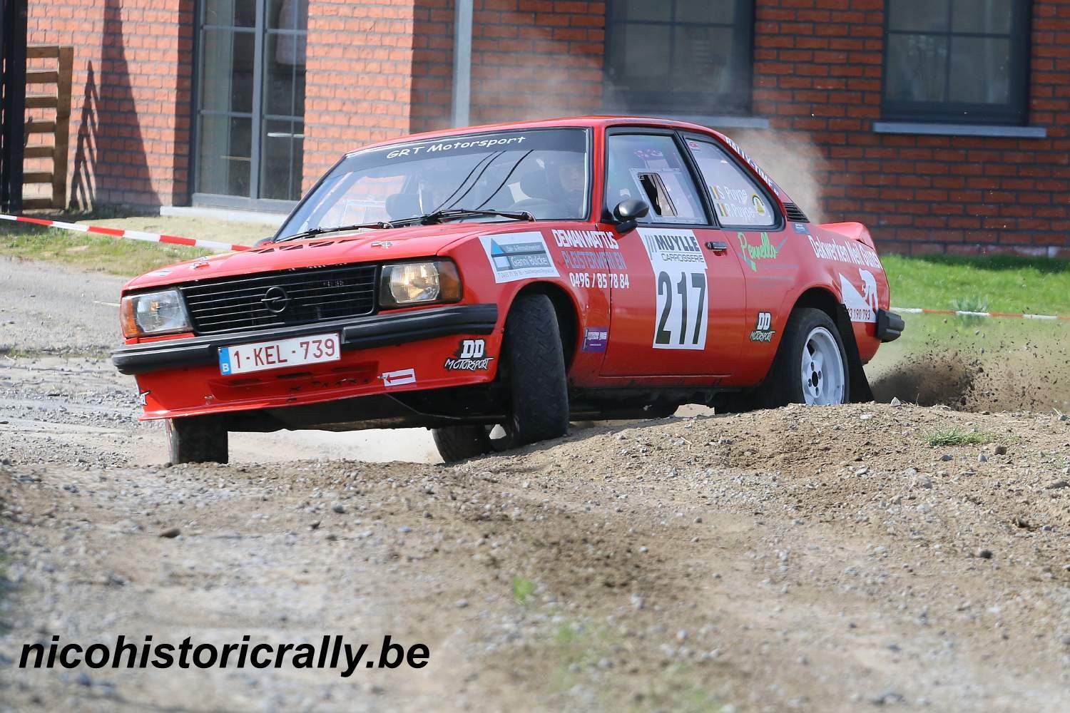 Wedstrijdverslag Paul en Simon Puype in de Rallysprint van Moorslede.