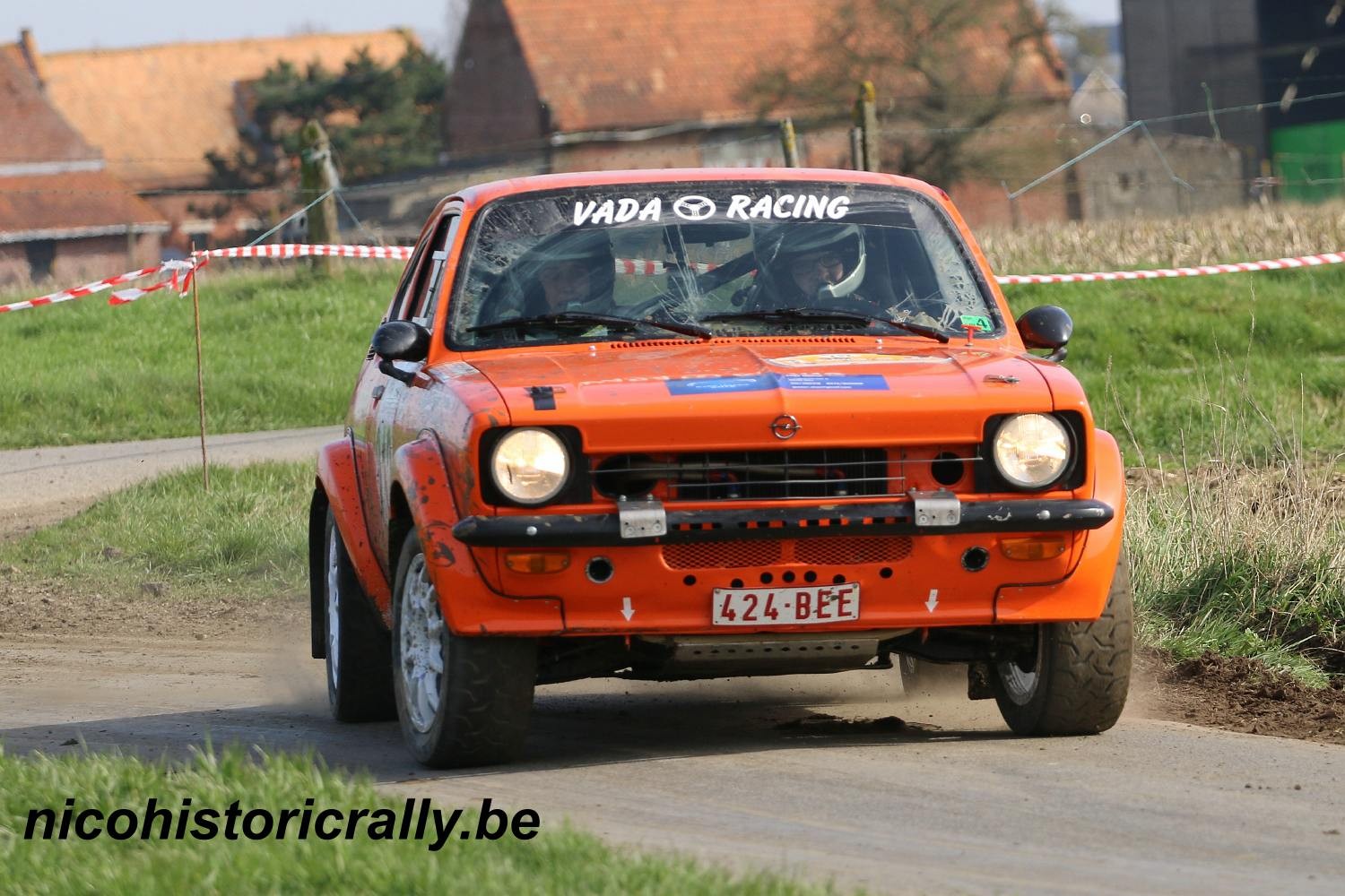 Wedstrijdverslag Glenn Rogiers en Sharon Despriet in de Rallysprint van Moorslede.