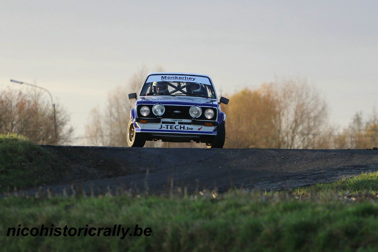 TAC Rally decor van de tweede manche van de Pinto Cup
