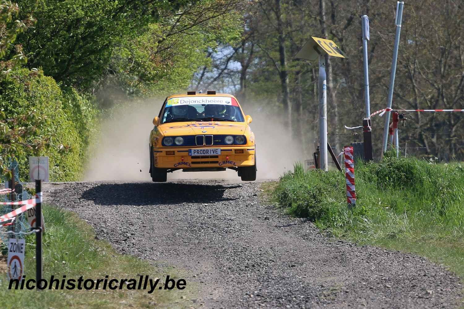 Wedstrijdverslag Robin Maes in de Rally van Wallonie .