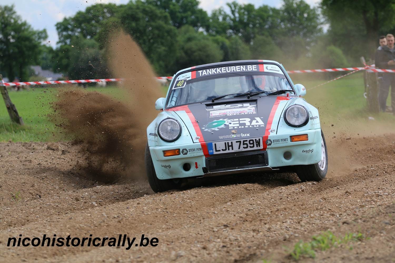 Wedstrijdverslag Patrick Mylleville en Jochen Vandersarren in de Sezoensrally.