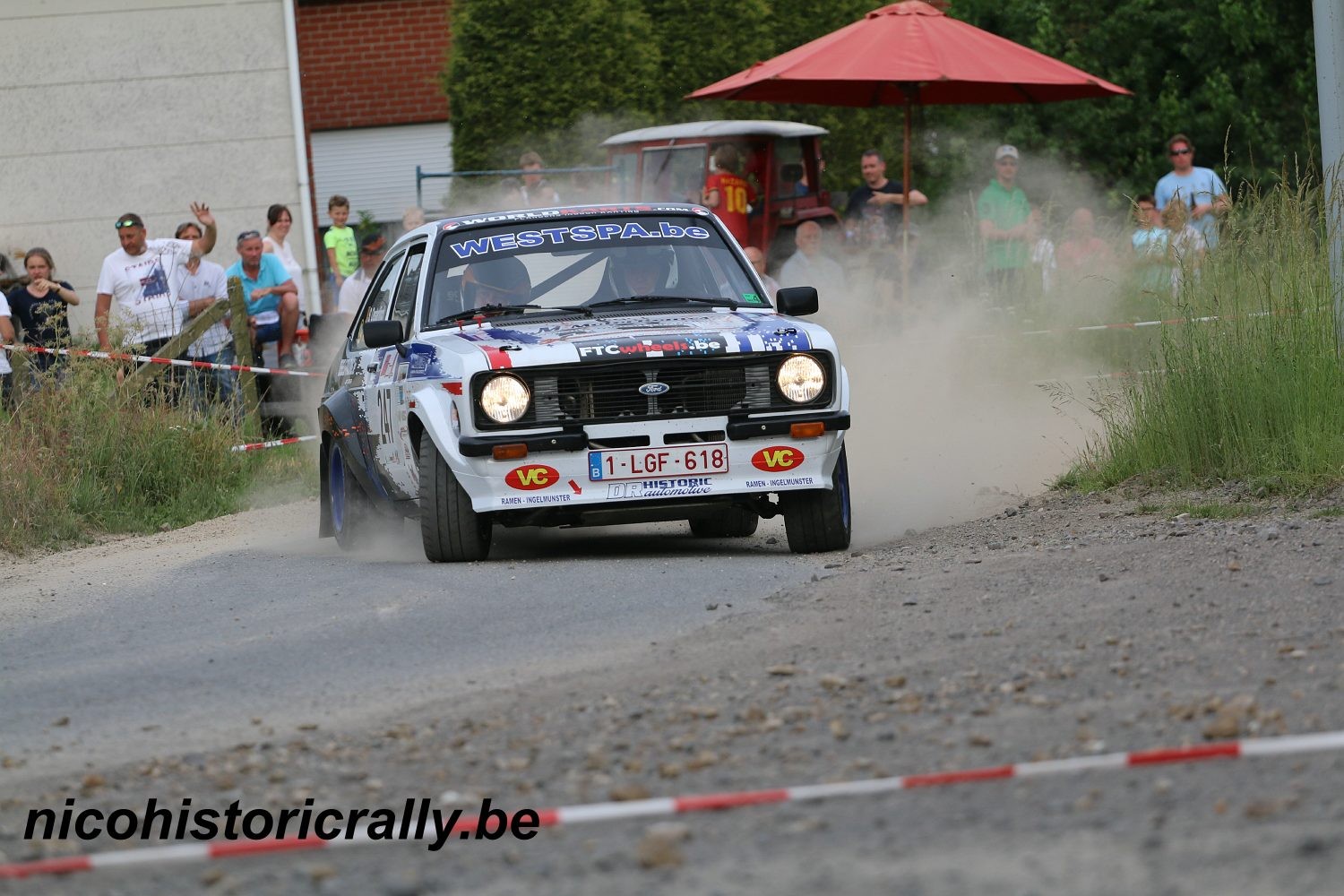 Wedstrijdverslag Sascha Oosterlinck in de ORC Rally.