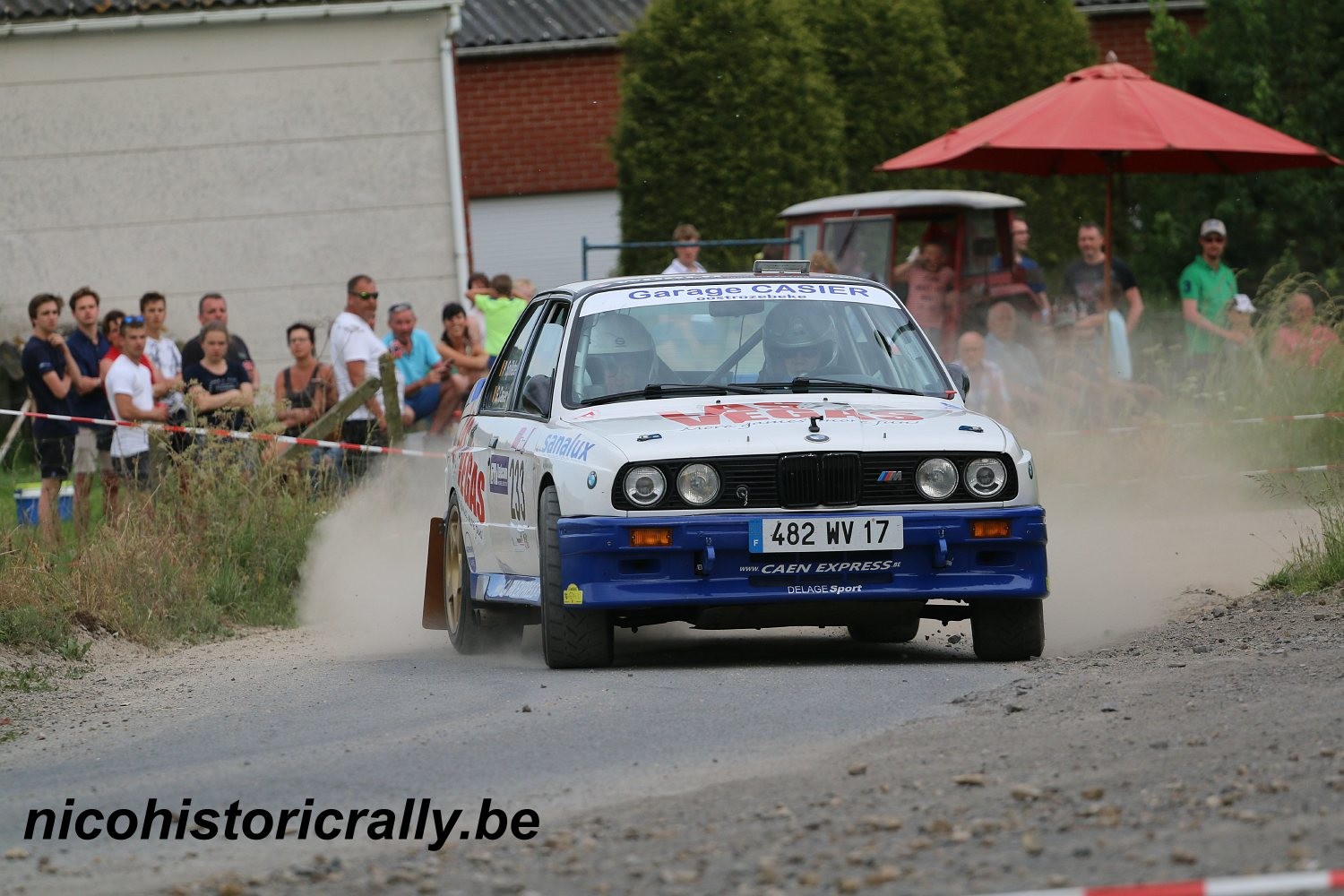 Wedstrijdverslag Patrick Spillebeen en Geert Casier in de ORC Rally.