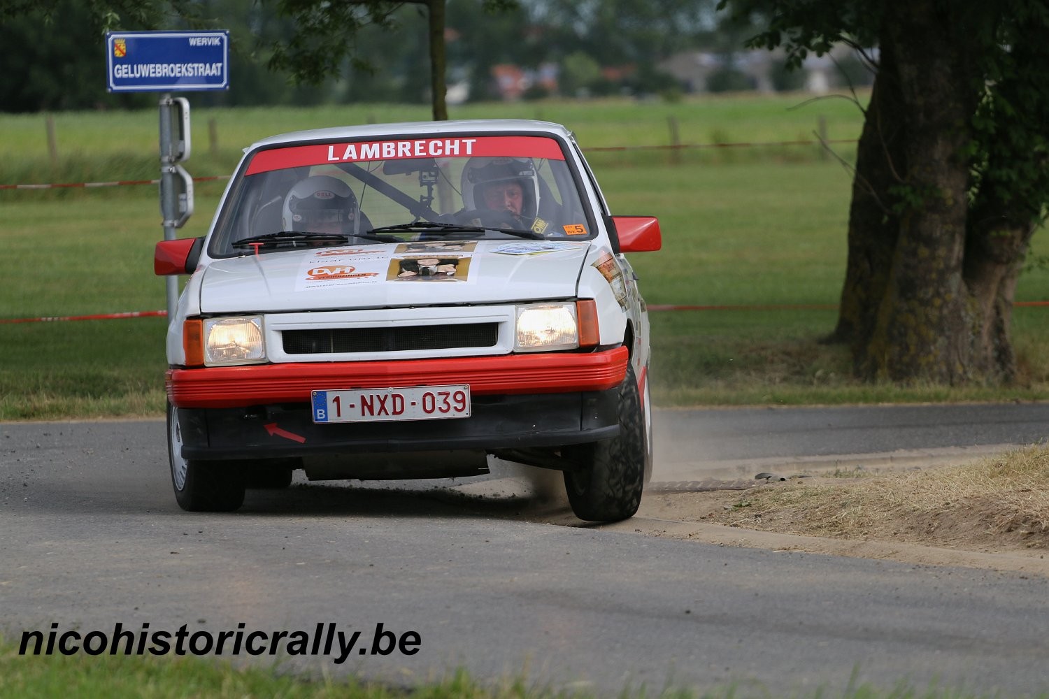 Wedstrijdverslag Dick Lambrecht in de Rally van Wervik.
