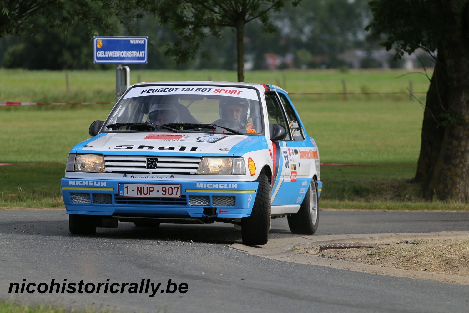 Wedstrijdverslag Frederik Benouwt en Emely Dekimpe in de Rally van Wervik.