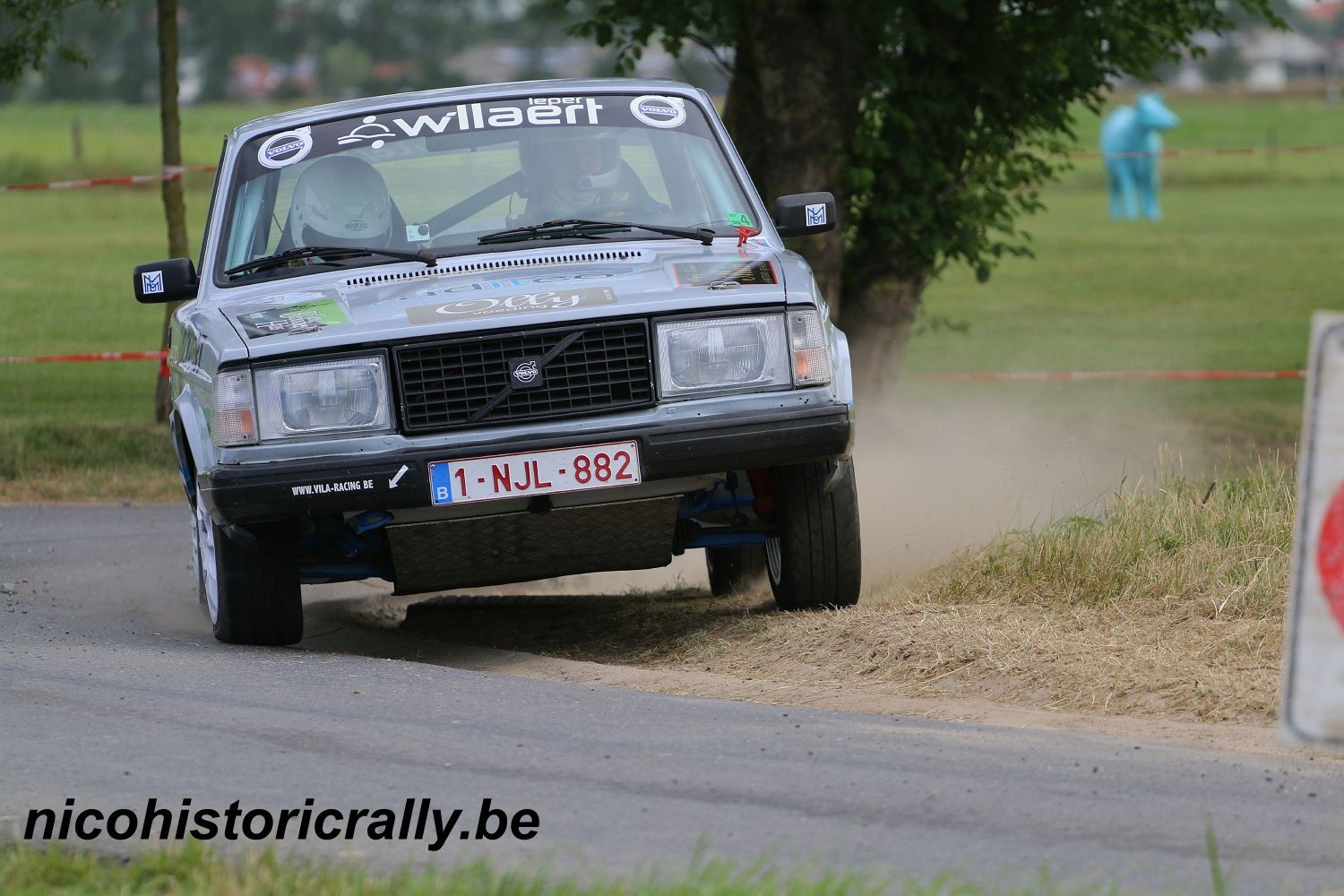 Wedstrijdverslag Bram Fonteyne in de Rally van Wervik.