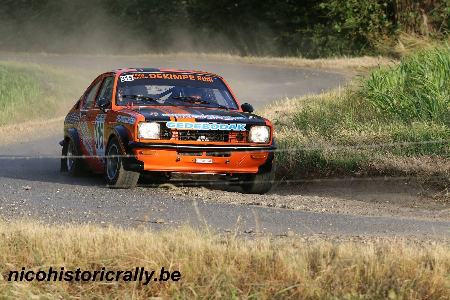 Wedstrijdverslag Rudi Dekimpe in de Rally van Ieper.