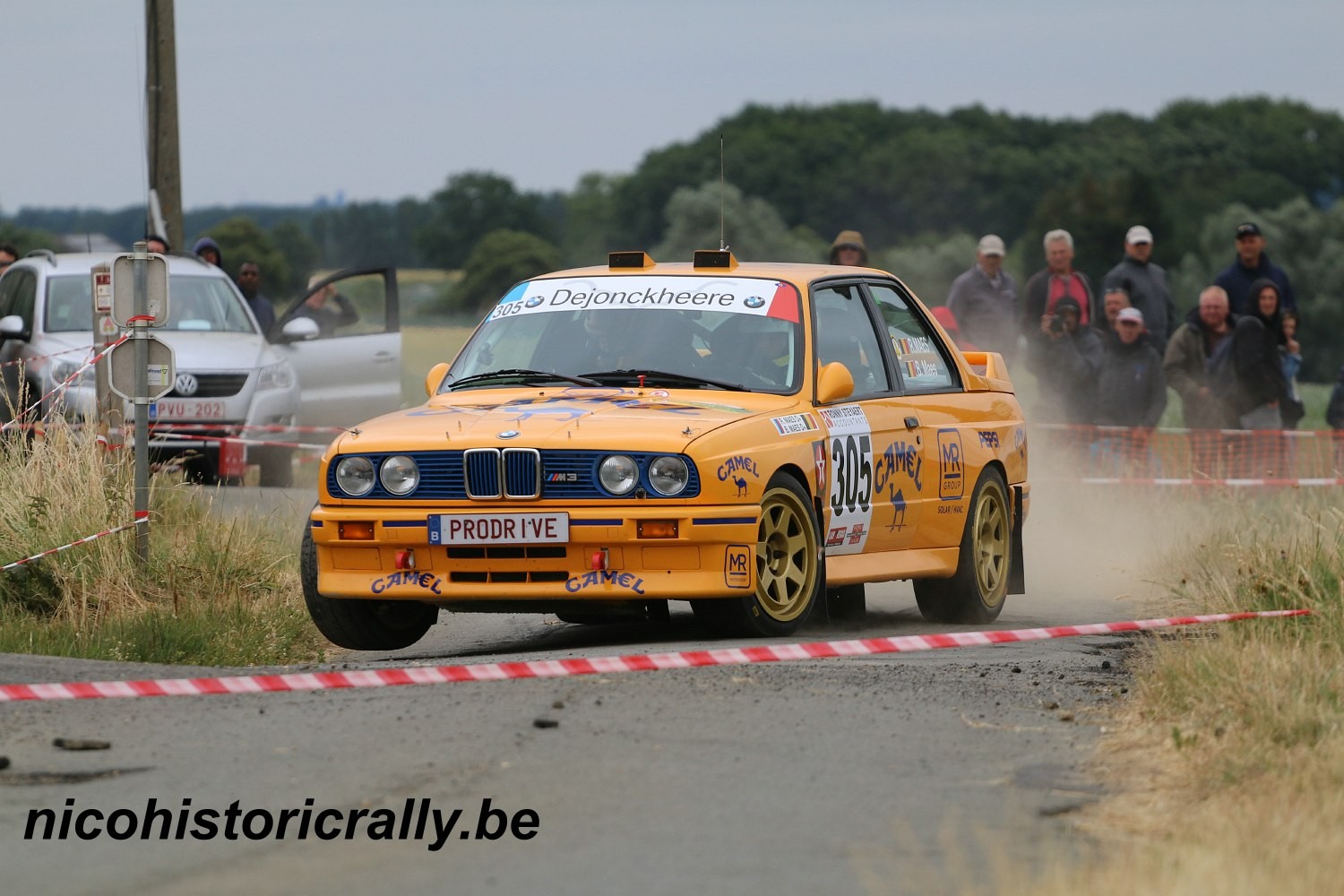 Wedstrijdverslag Robin Maes in de Rally van Ieper.