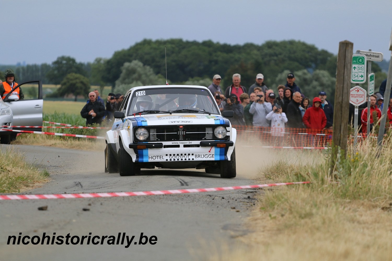 Wedstrijdverslag Edwin Degeyter en Houthoofd Michael in de Rally van Ieper.