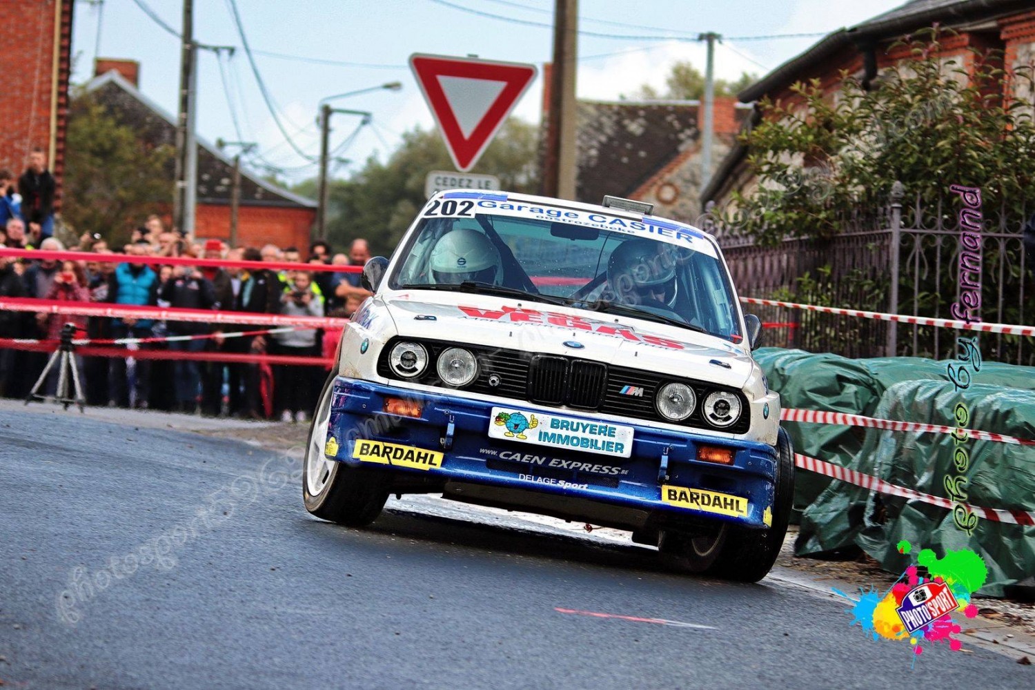 Wedstrijdverslag Charlemagne rally 2017 /Patrick Spillebeen- Geert Casier/ Bmw e30 M3