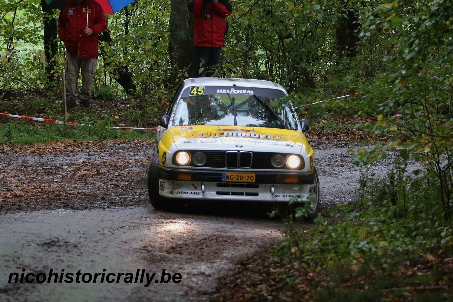 Wedstrijdverslag Mats van Den Brand en Eddy Smeets in de EBR Rally.
