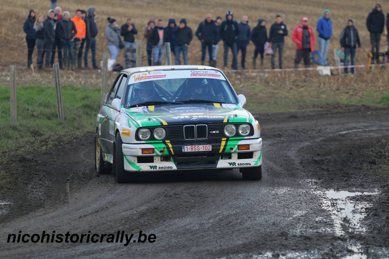 Wedstrijdverslag Tom van Rompuy -Jens Vanoverschelde in de Condroz Rally.