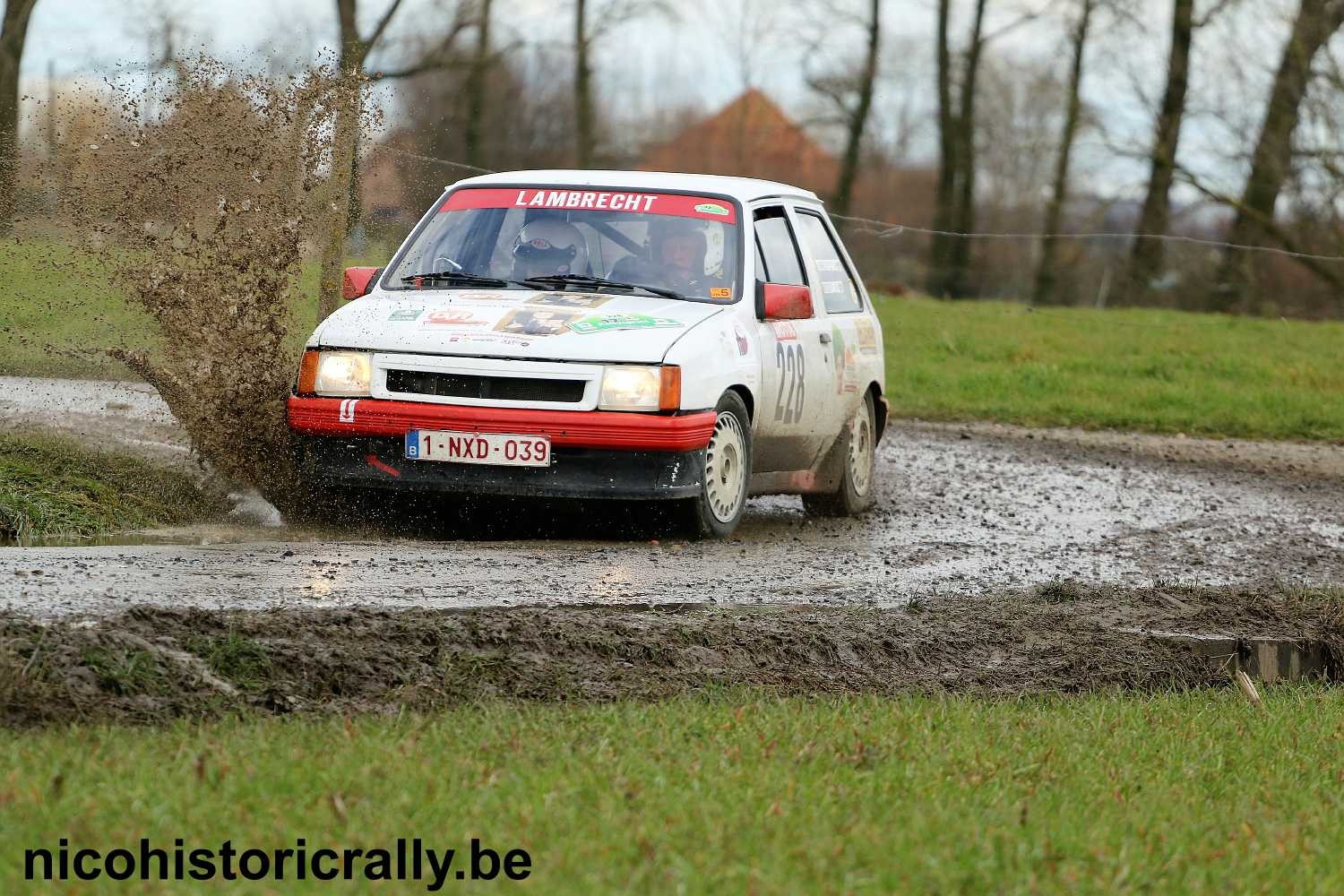 Wedstrijdverslag Dick Lambrecht in de Rallysprint van Moorslede.