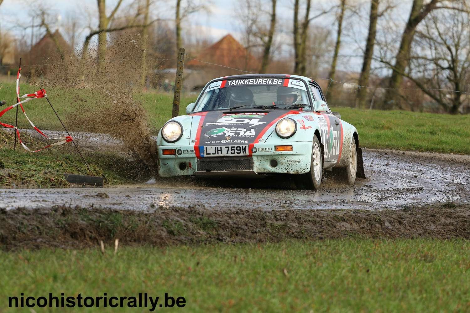 Wedstrijdverslag Patrick Mylleville en Sharon Mylleville in de Rallysprint van Moorslede.