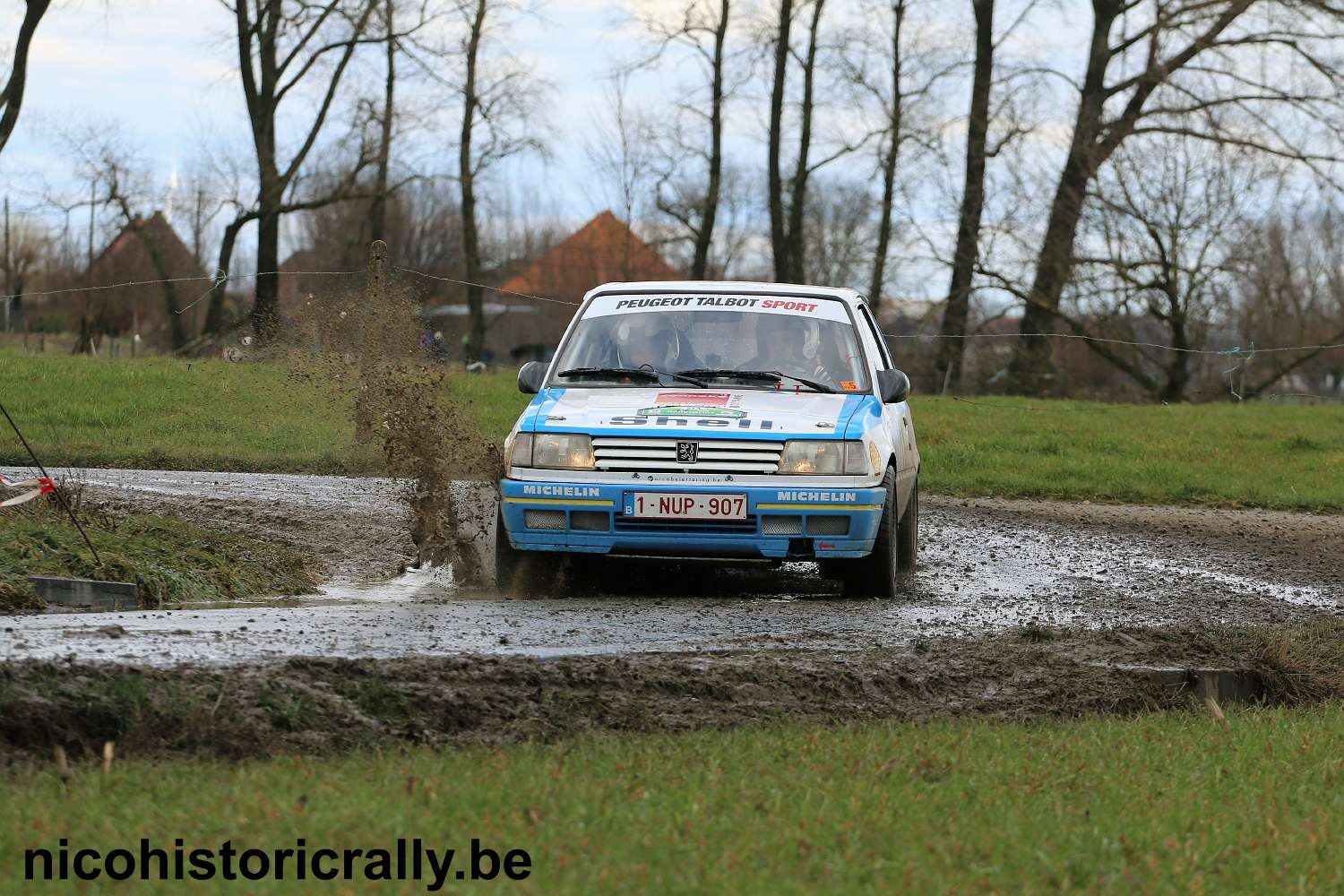 Wedstrijdverslag Frederik Benouwt in de Rallysprint van Moorslede.