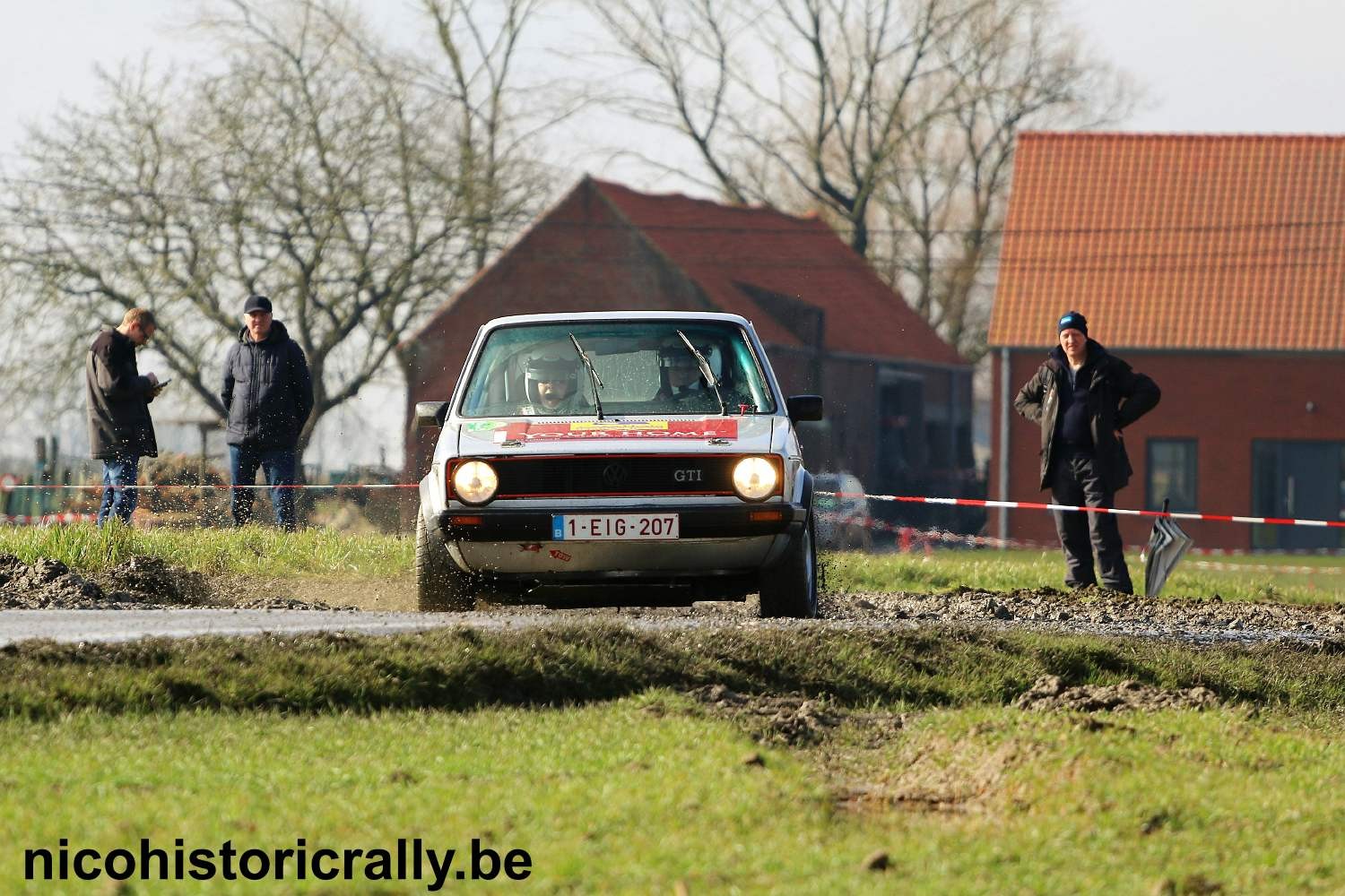 Wedstrijdverslag Philippe Vallaeys in de Rallysprint van Moorslede.