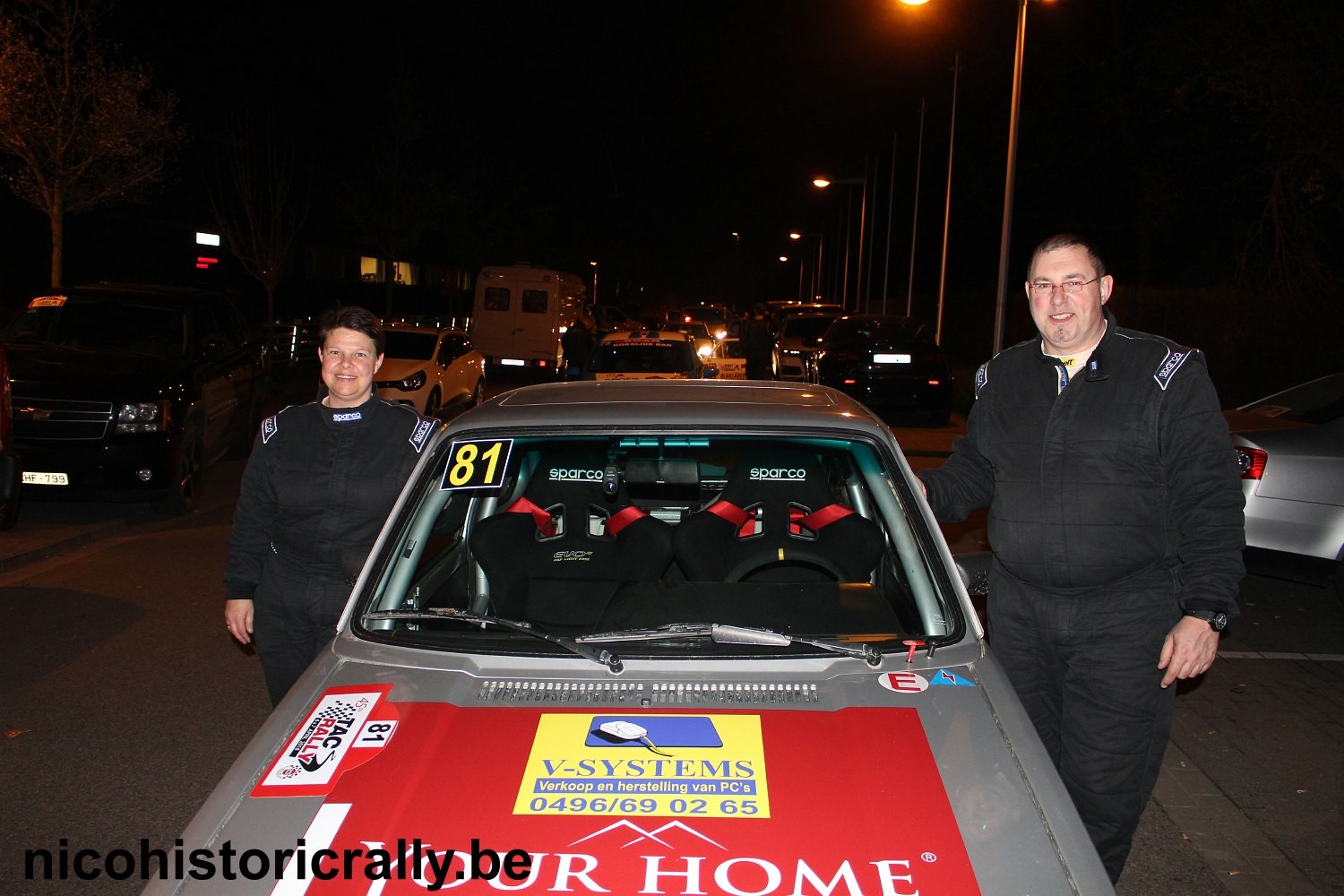 Wedstrijdverslag Philippe Vallaeys in de TAC Rally.